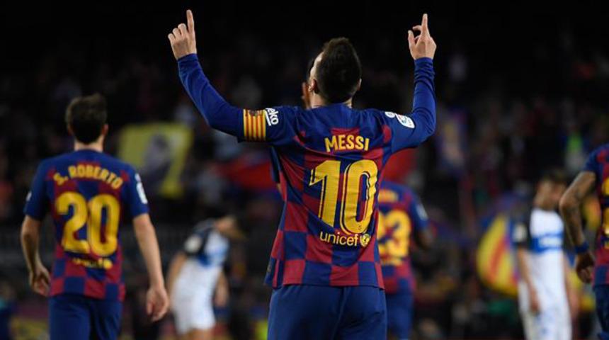 Messi kulüp isterse Barcelona'da kalmaya hazır