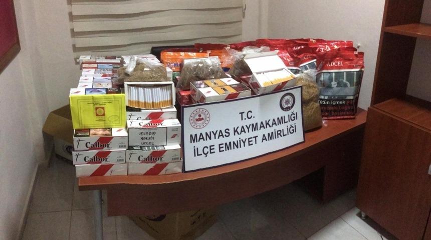 Manyas&rsquo;ta ka&ccedil;ak t&uuml;t&uuml;n operasyonu