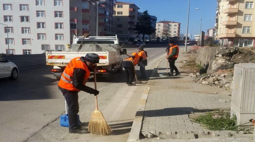 Sinop&rsquo;ta &ccedil;evre temizliği