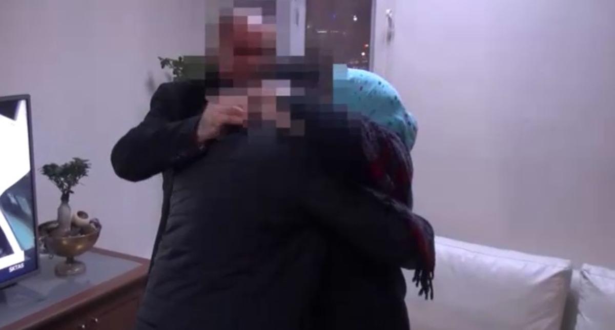 Teslim olan PKK'lı, ailesiyle buluştu