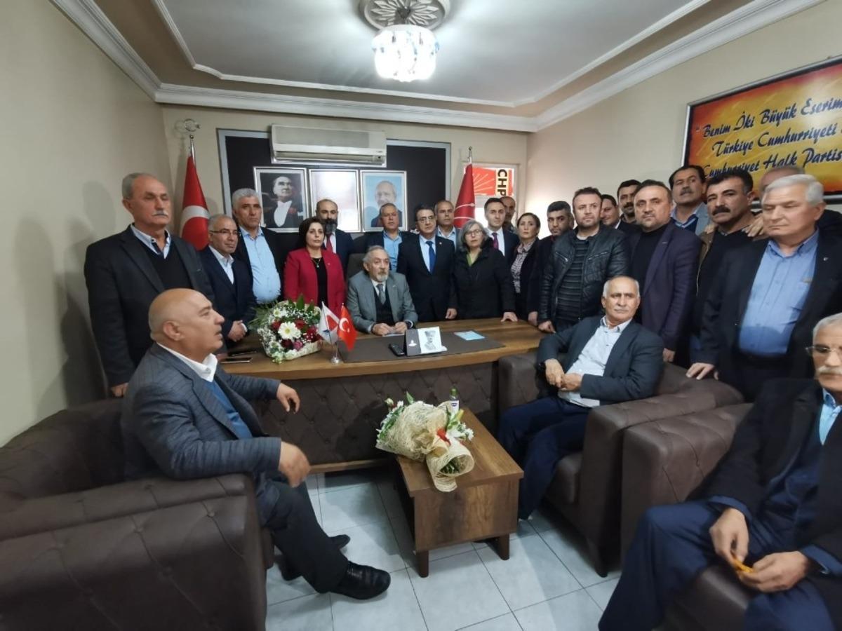 CHP il başkanlığında devir teslim t&ouml;reni yapıldı