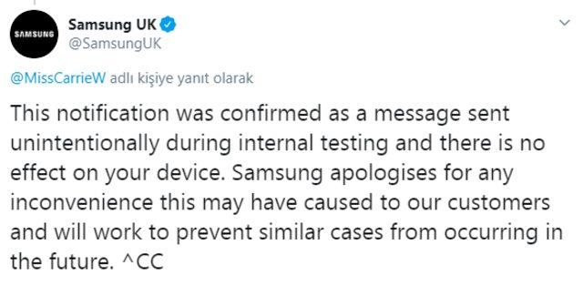 Samsung UK Twitter