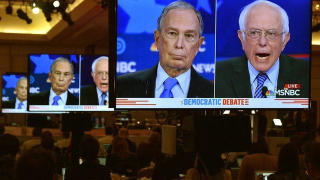 Bloomberg ve Sanders