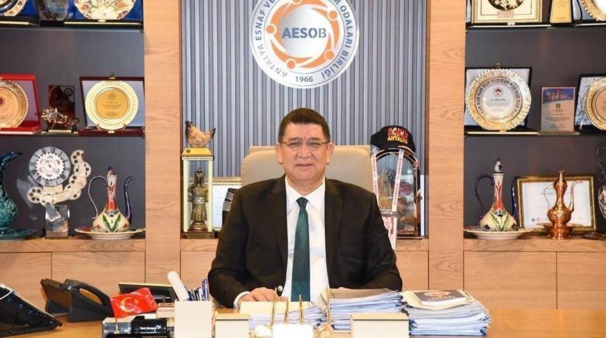 AESOB Başkanı Dere: "Esnafın bor&ccedil; y&uuml;k&uuml; azaltılmalı"