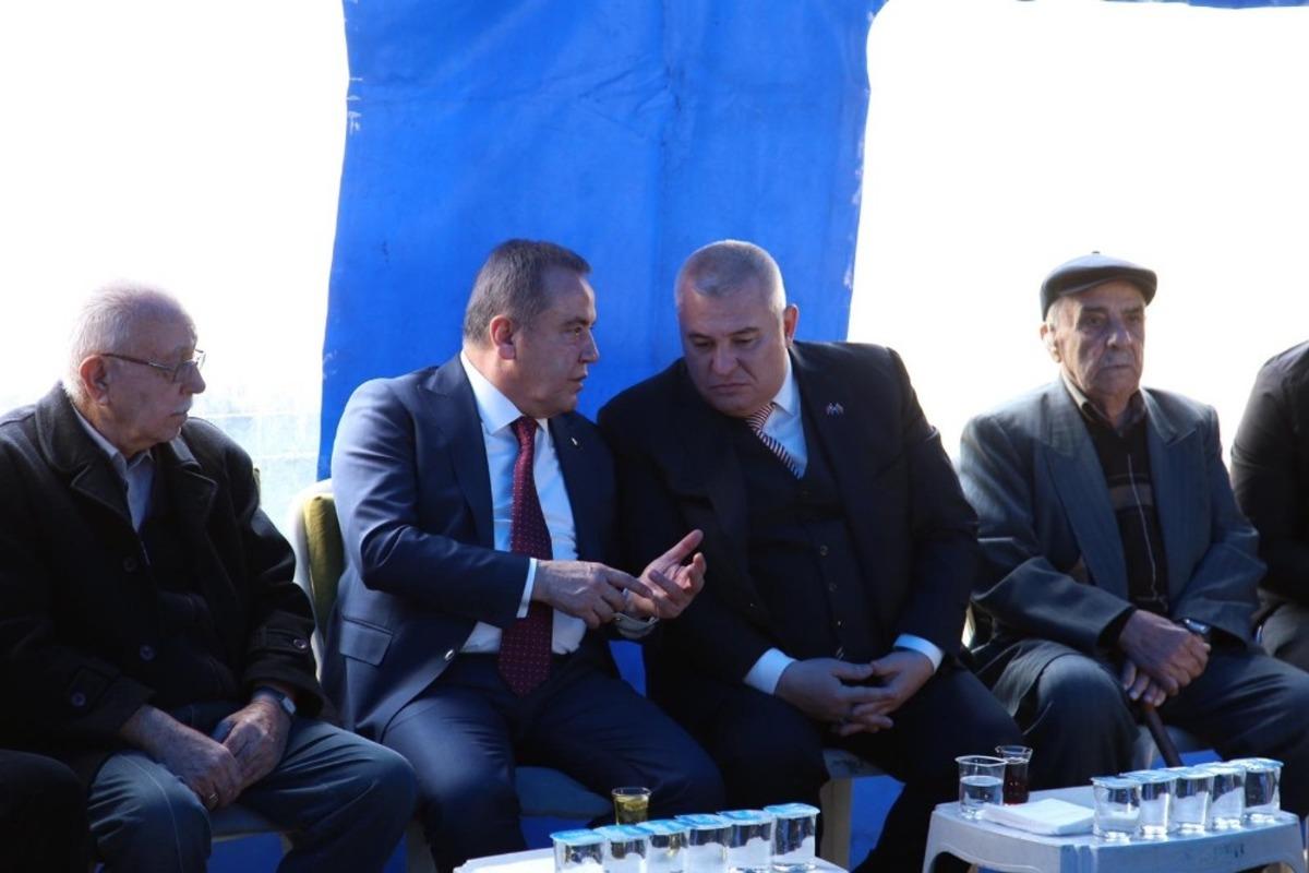 B&ouml;cek&rsquo;te Şahin&rsquo;e taziye ziyareti