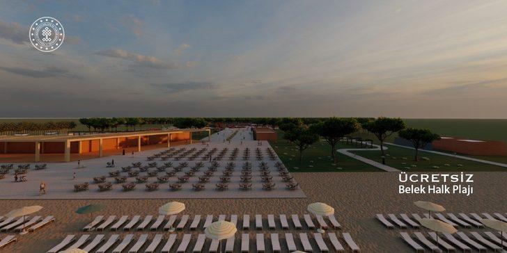 Belek'te yeni ücretsiz halk plajları açılıyor G5