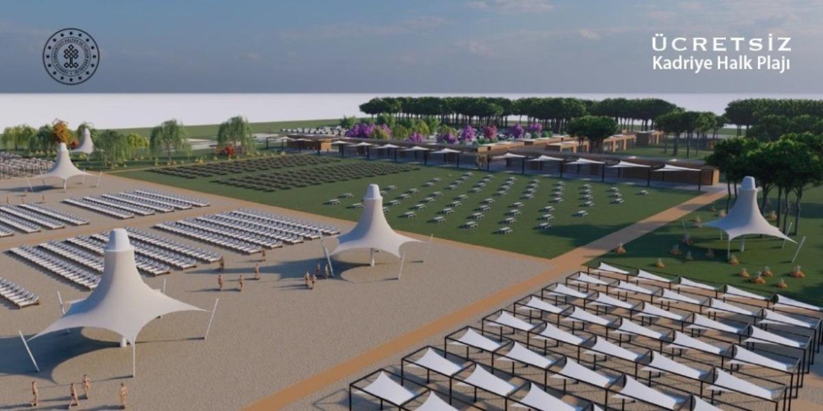 Belek&rsquo;te bu yaz iki &uuml;cretsiz halk plajı hizmete girecek