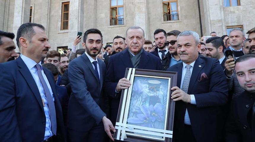 AK Parti İl Gençlik Kolları, Cumhurbaşkanı Erdoğan ile bir araya geldi