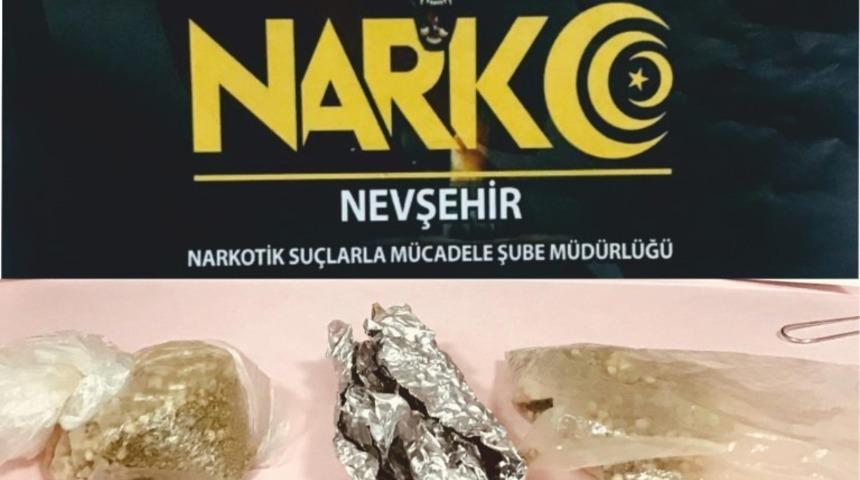 Nevşehir’de uyuşturucudan 1 kişi tutuklandı