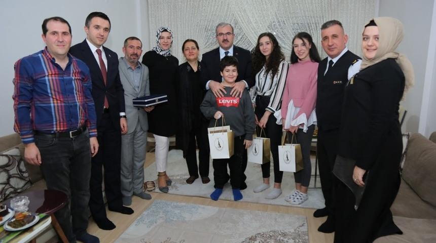 Gazi Nedim Şen&rsquo;e ziyaret