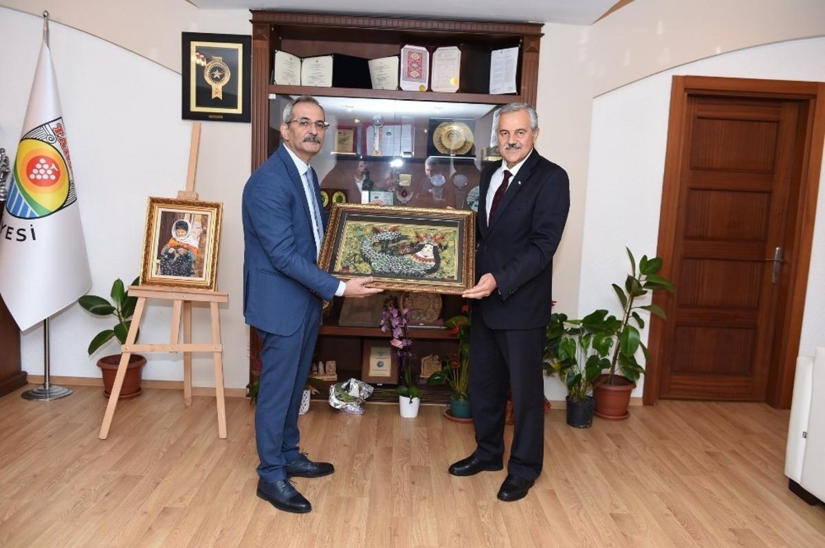 Bozdoğan&rsquo;a, &rsquo;kardeş şehir&rsquo; belediyesinden ziyaret