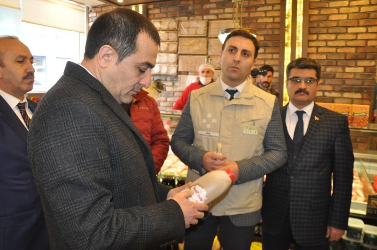Kars Vali &Ouml;ks&uuml;z&rsquo;den gıda denetimi