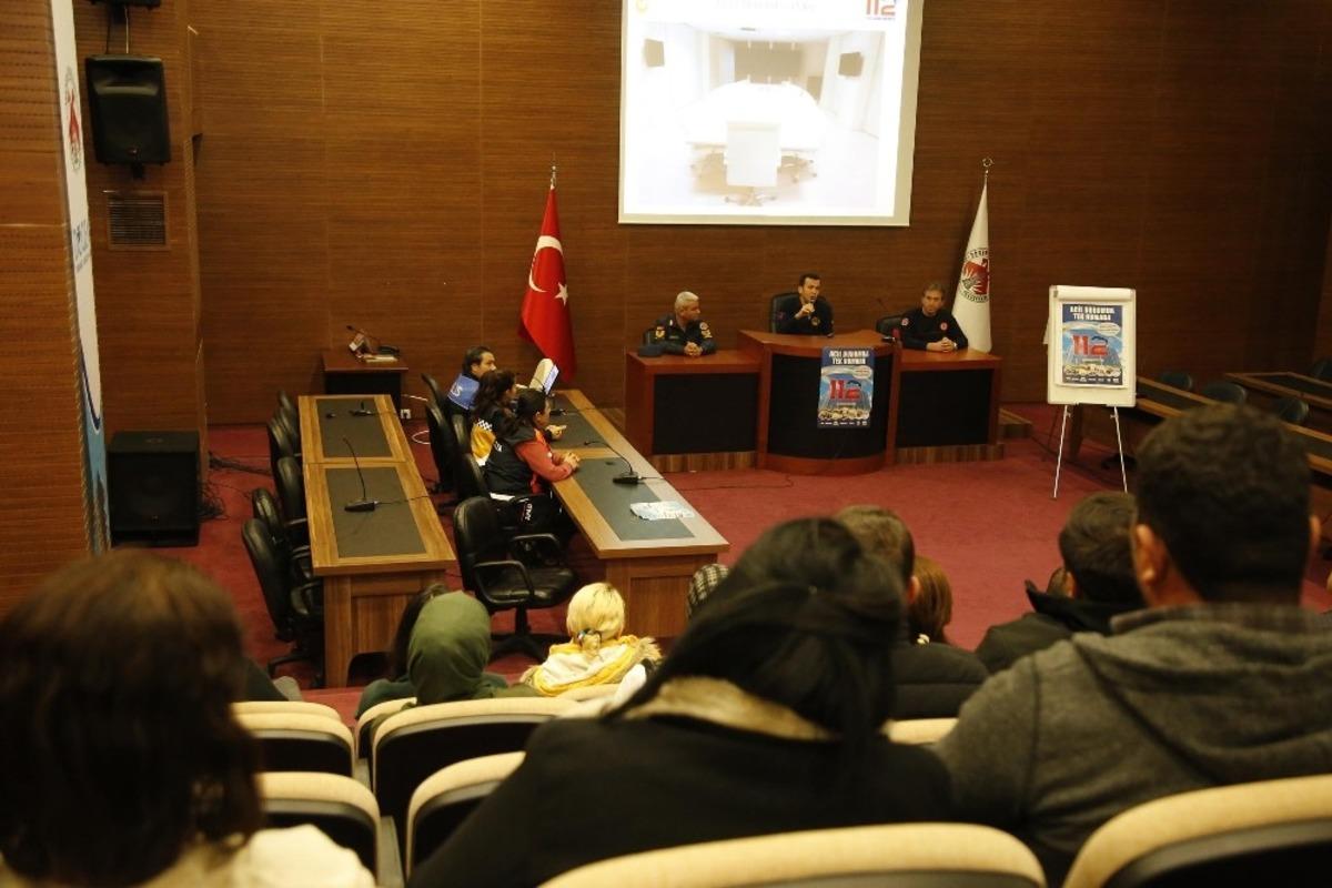 D&ouml;şemealtı&rsquo;nda 112 anlatıldı