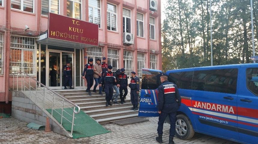 Konya&rsquo;da uyuşturucuyla yakalanan 2 kişi tutuklandı