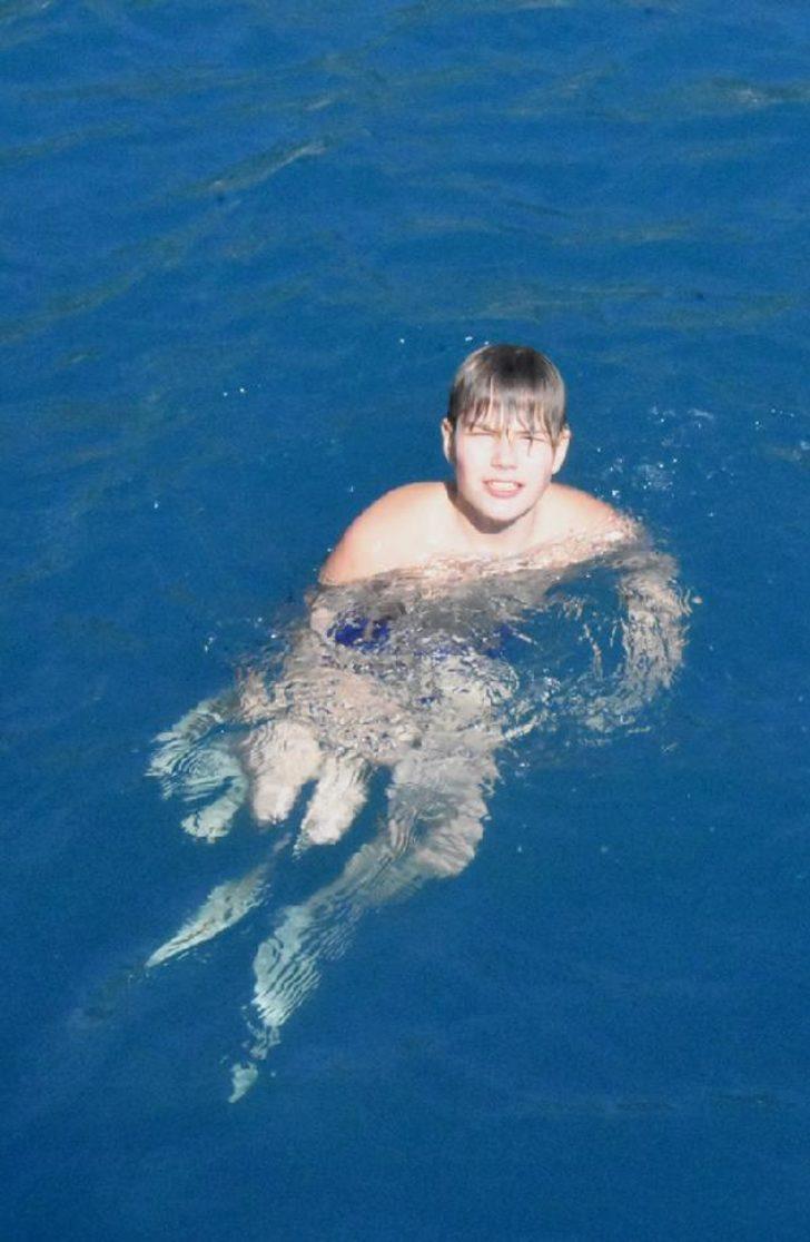 Antalya'da Rus turistlerin deniz keyfi!  G2