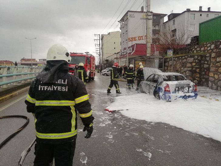 LPG’li otomobil küle döndü G4