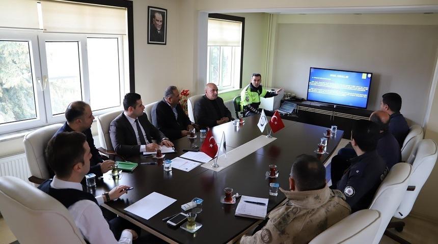 Kazalarının &ouml;nlenmesine y&ouml;nelik toplantısı yapıldı
