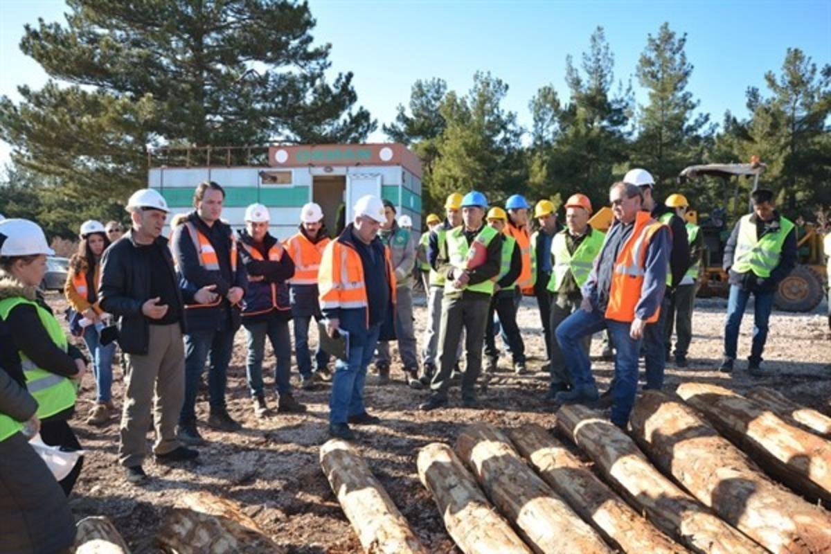 Ormanda &rsquo;İş g&uuml;venliği&rsquo; tatbikatı