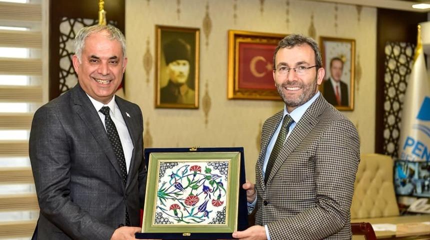 Başkan Yaman&rsquo;ın İstanbul temasları