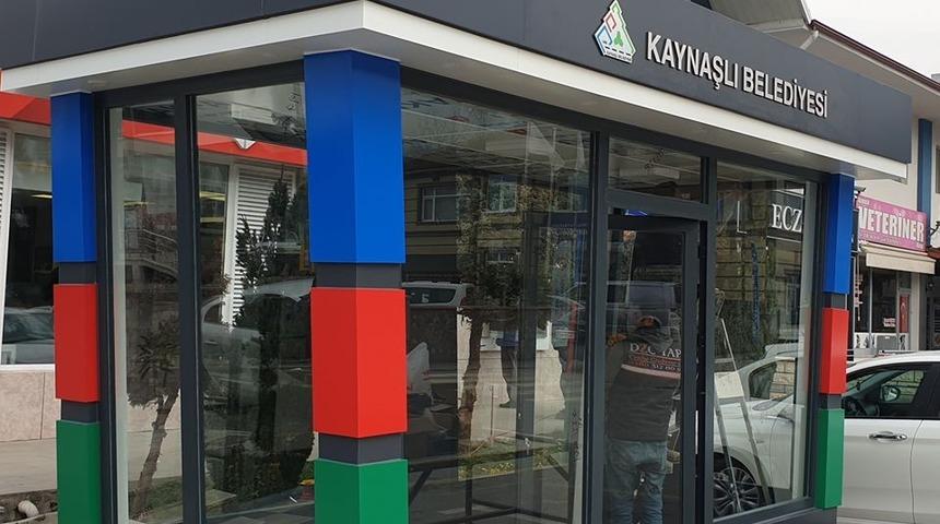 Modern durakların montajı başladı