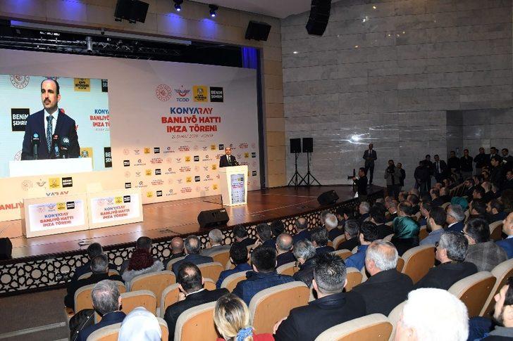 KONYARAY Banliyö Hattı imza töreni yapıldı G4