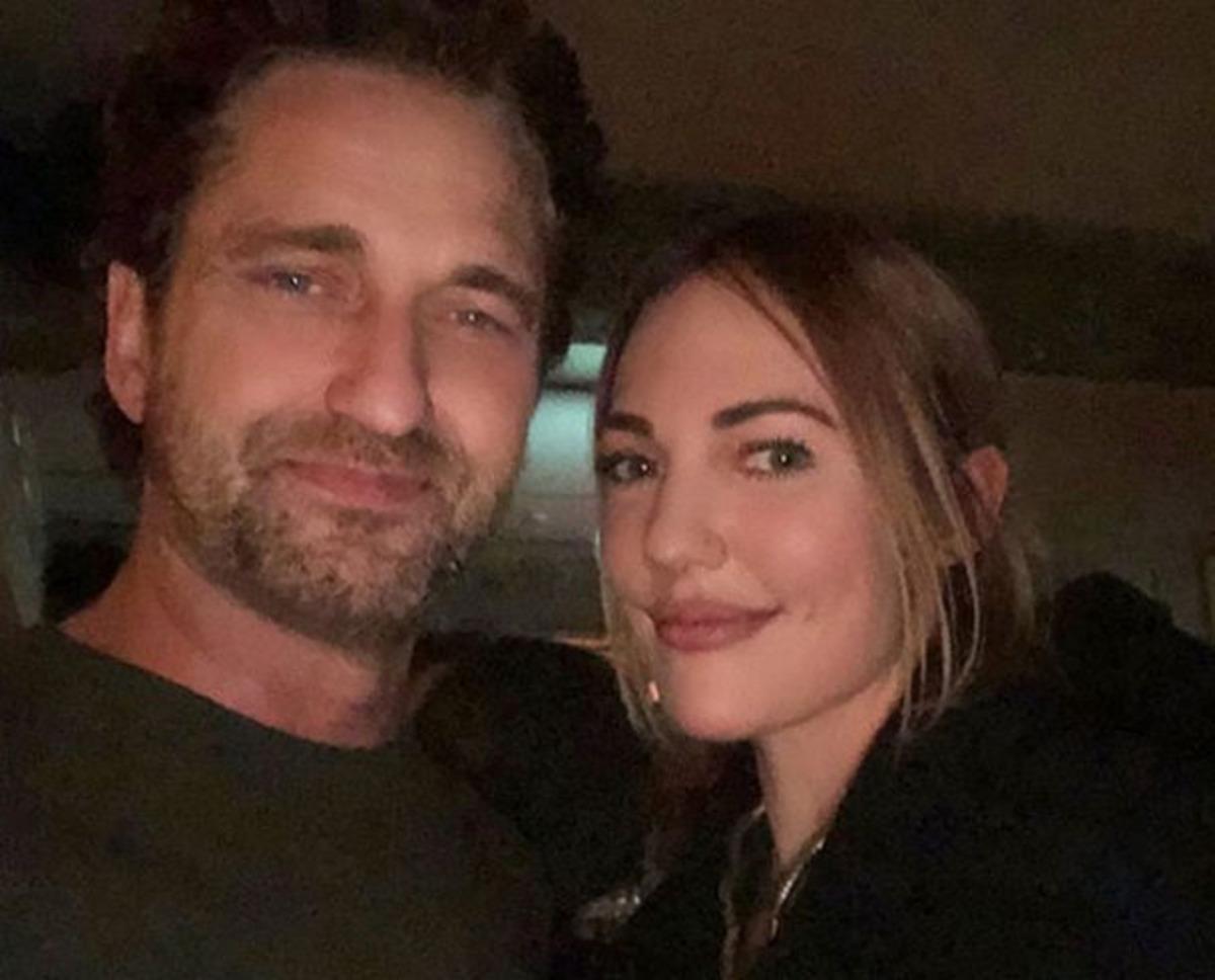 Meryem Uzerli ile Gerard Butler yan yana