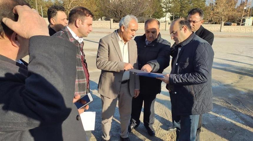 Ortak&ouml;y MYO&rsquo;nun &ccedil;evre d&uuml;zenlemesi yapılıyor