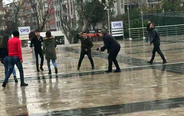 Samsun'da adliye çıkışı bıçaklı kavga G3