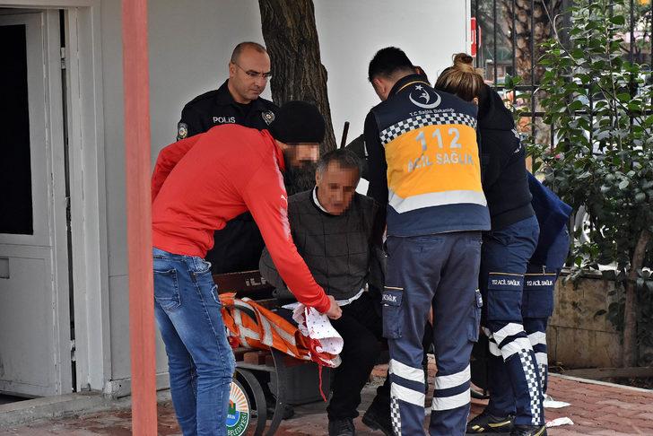 Samsun'da adliye çıkışı bıçaklı kavga G4