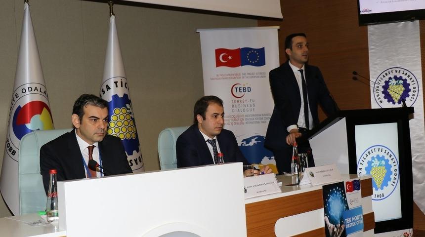 Manisa TSO&rsquo;da &rsquo;Dış ticaret ve devlet destekleri&rsquo; toplantısı yapıldı