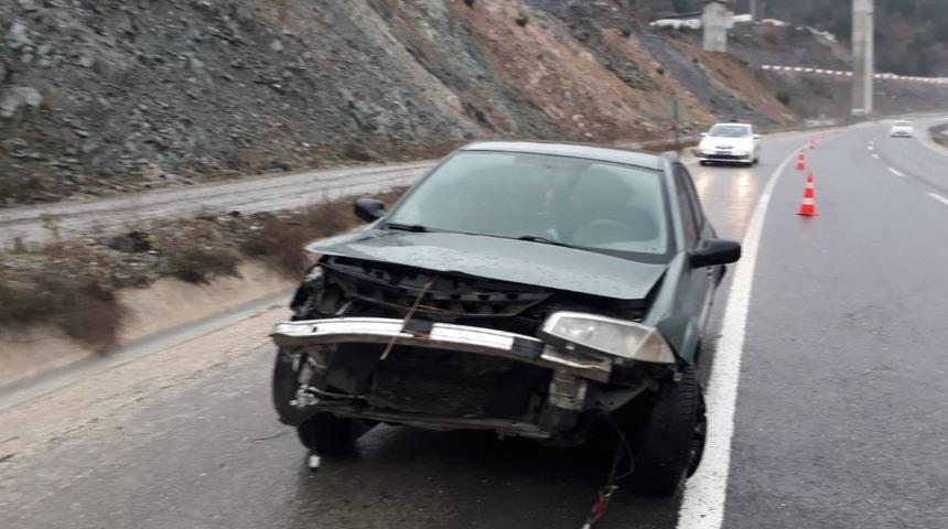 Bilecik&rsquo;te trafik kazası; 1 kişi yaralandı