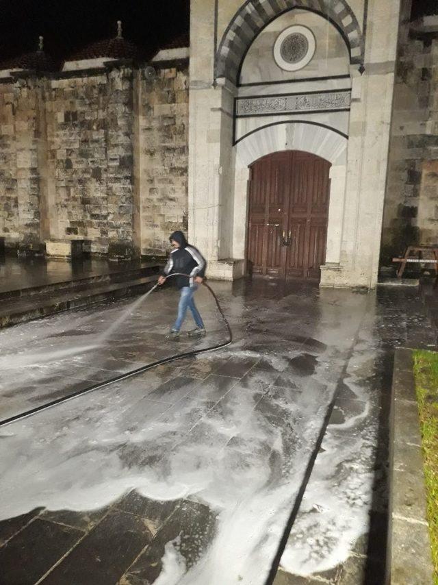 Tarsus&rsquo;da bahar temizliği &ccedil;alışmaları başladı 1