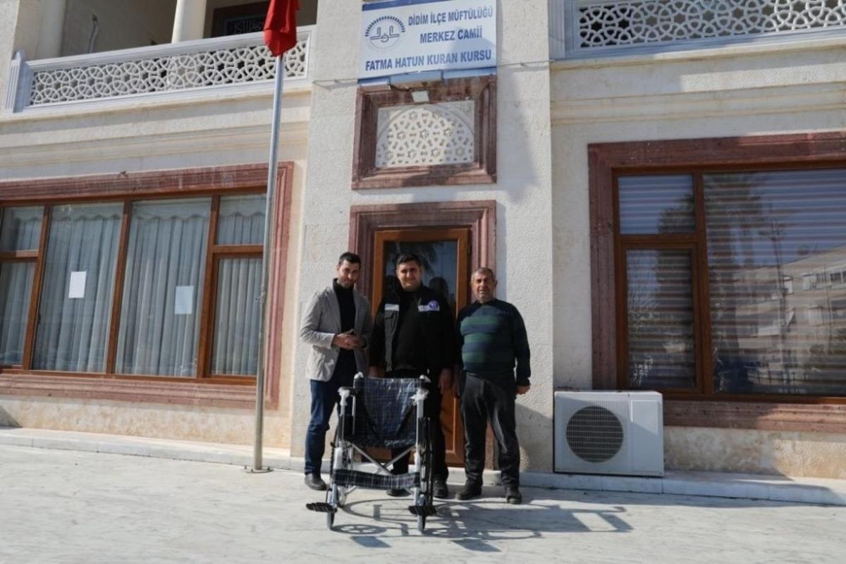 Didim&rsquo;de engellilerin ibadethanelere ulaşımı kolaylaştırılıyor