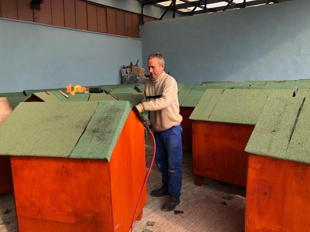 Sokak hayvanları ahşap kul&uuml;belerde yaşayacak