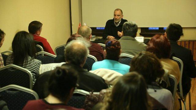 Ömer Asaf Tosun Eskişehirli şiir tutkunları ile buluştu