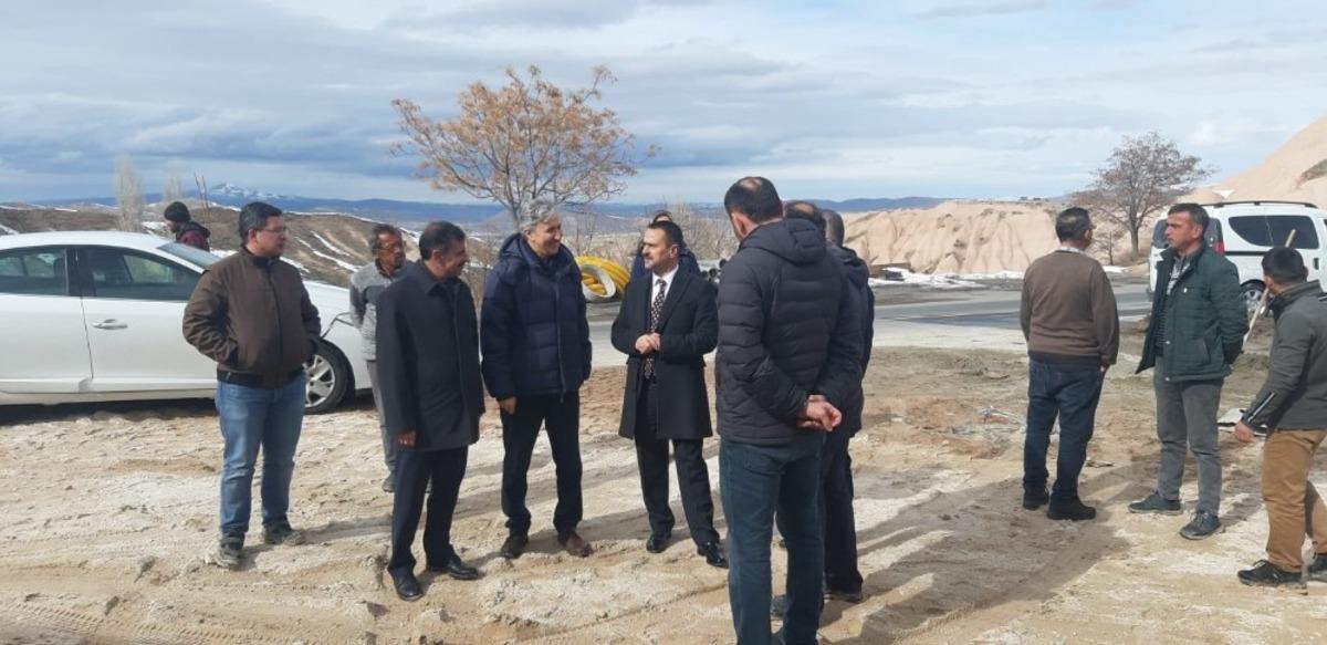 Vali Aktaş, U&ccedil;hisar&rsquo;da Cevizli projesini inceledi