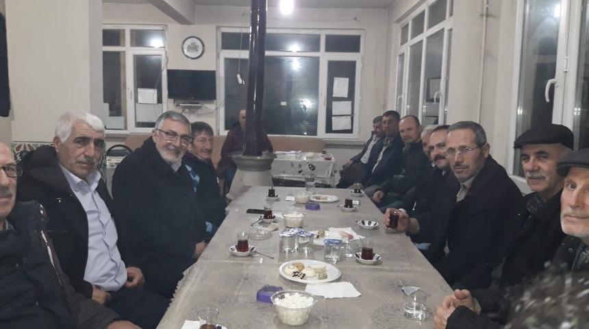 İn&ouml;n&uuml; Belediye Başkanı ve meclis &uuml;yeleri mahallelilerle buluştu