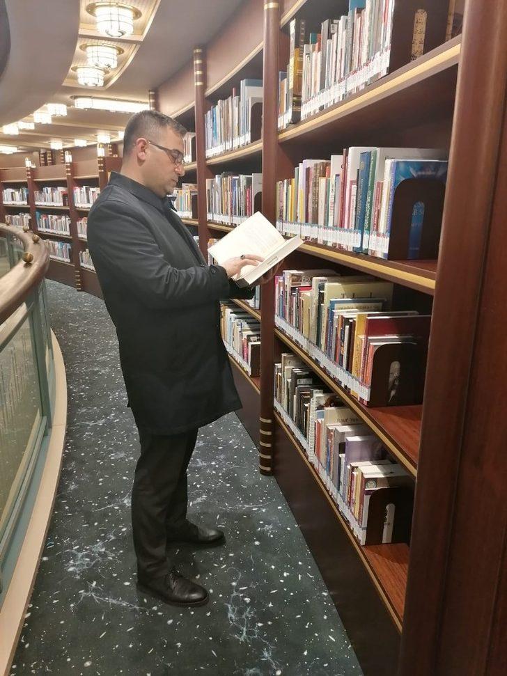 Başkan Erdoğan, Millet Kütüphanesini gezdi G4