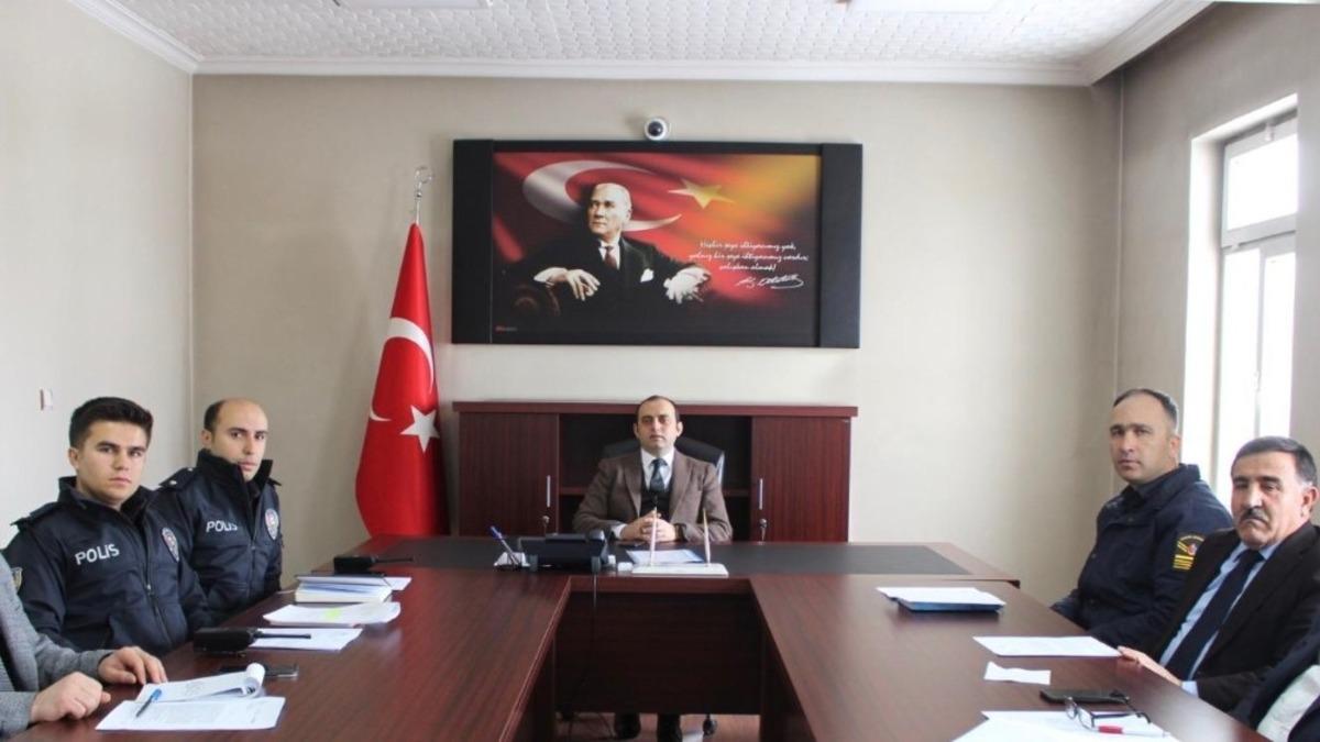 &Ccedil;aldıran&rsquo;da &ldquo;Otob&uuml;slerin Yol ve Trafik G&uuml;venliğinin Sağlanması&rdquo; toplantısı