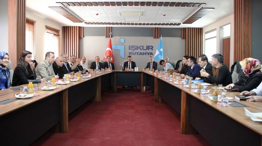 K&uuml;tahya İŞKUR, hizmet noktalarını bilgilendirdi
