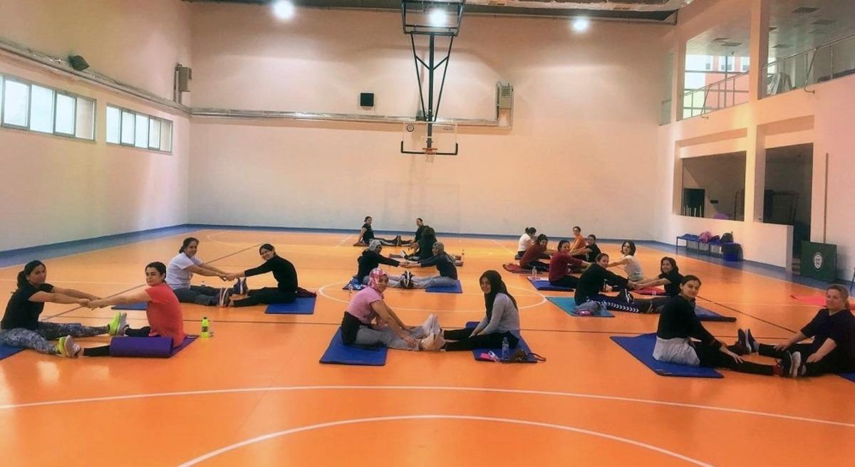 Kadınlar sporla buluşmaya devam ediyor