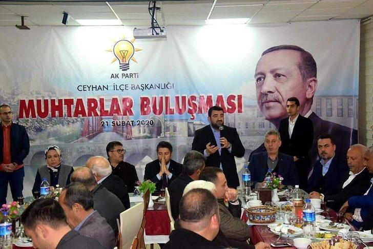 AK Parti Teşkilatı Ceyhanlı muhtarlarla buluştu G3