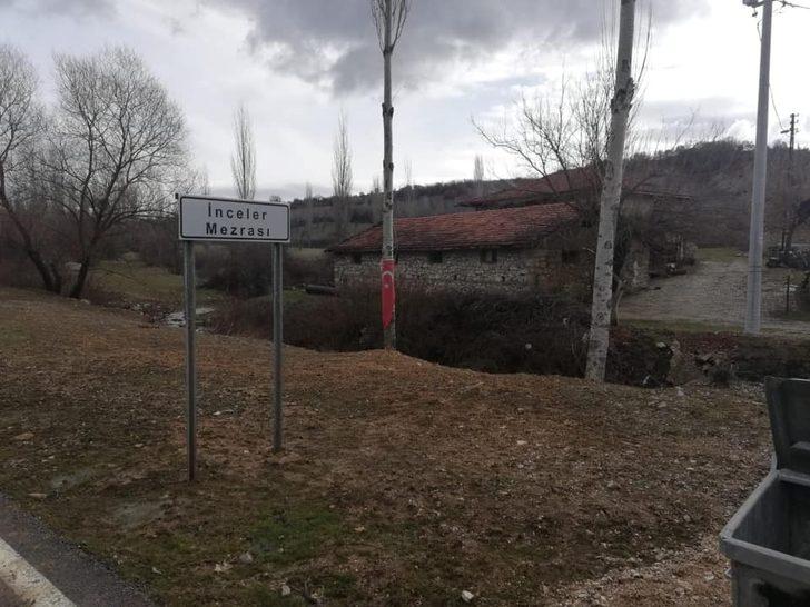 Şaphane ilçesine mahalle ve köyleri gösteren yön levhaları G2