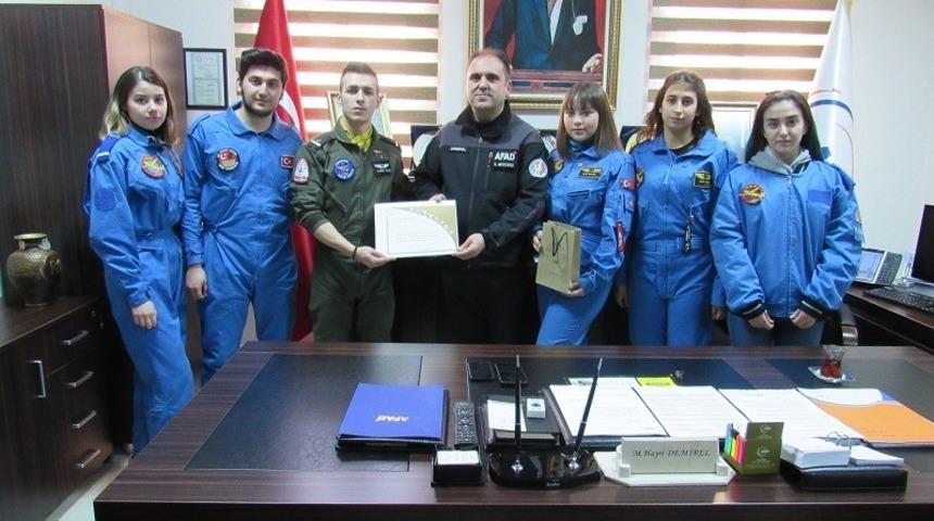 Genç Kanatlar Topluluğundan AFAD’a ziyaret