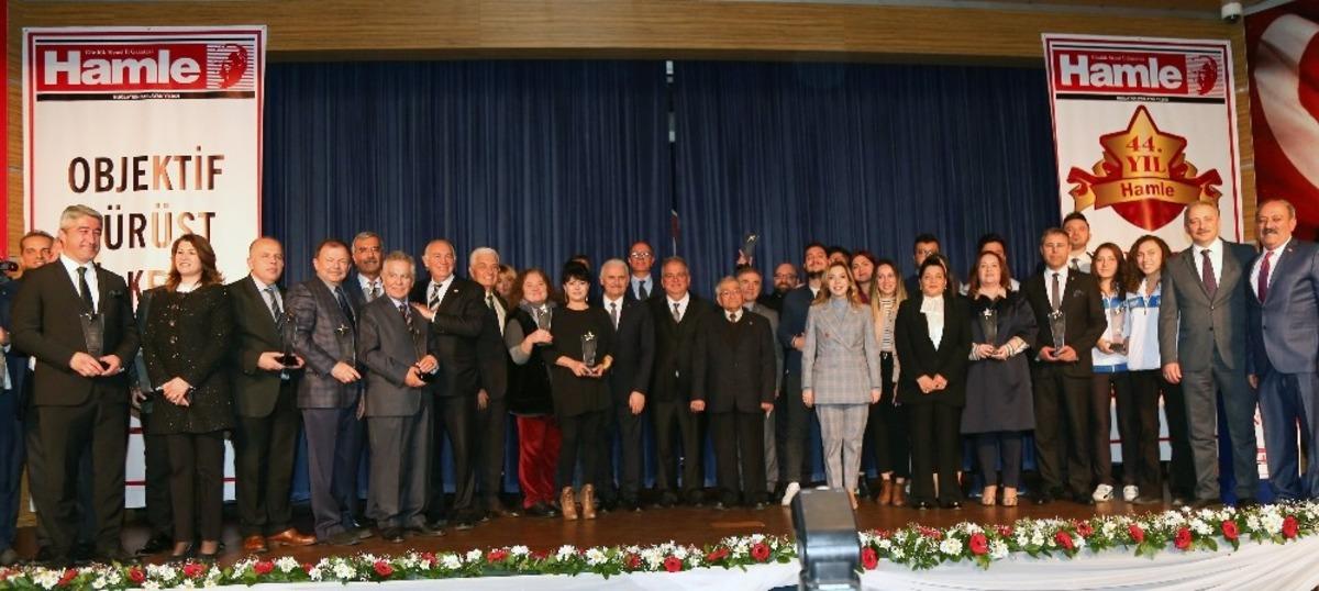 Muğla&rsquo;da yılın en iyileri &ouml;d&uuml;llerini aldı