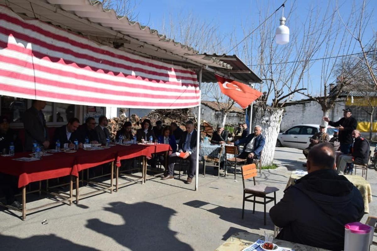 Yenipazar protokol&uuml; H&uuml;k&uuml;met Mahallesi&rsquo;ni ziyaret etti