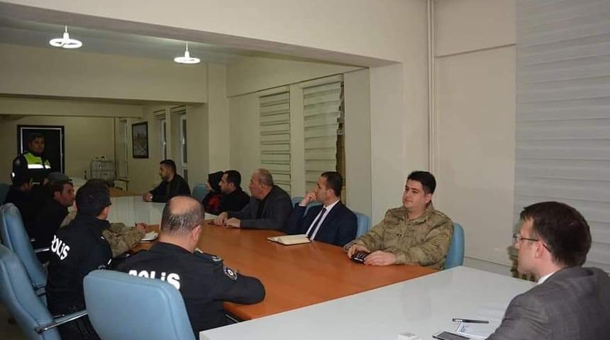 Güroymak’ta ‘Otobüs Kazalarının Önlenmesine Yönelik Toplantı’ yapıldı
