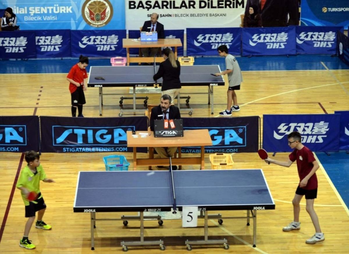 Anadolu Yıldızlar Ligi Masa Tenisi Grup M&uuml;sabakaları Bilecik&rsquo;te başladı