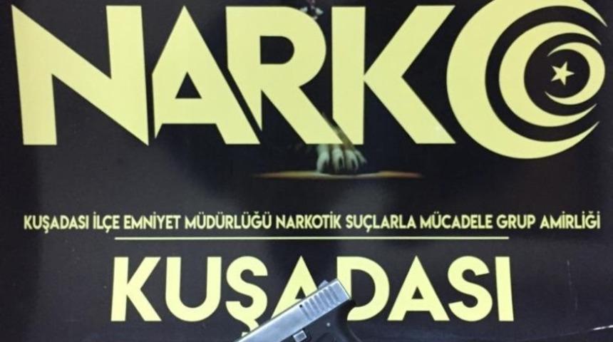 Kuşadası&rsquo;nda uyuşturucu operasyonu