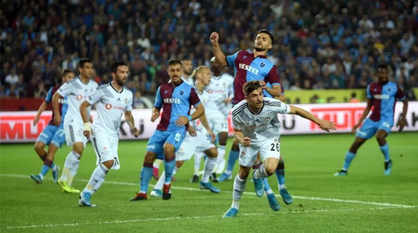 Beşiktaş - Trabzonspor maçının ilk 11'leri belli oldu